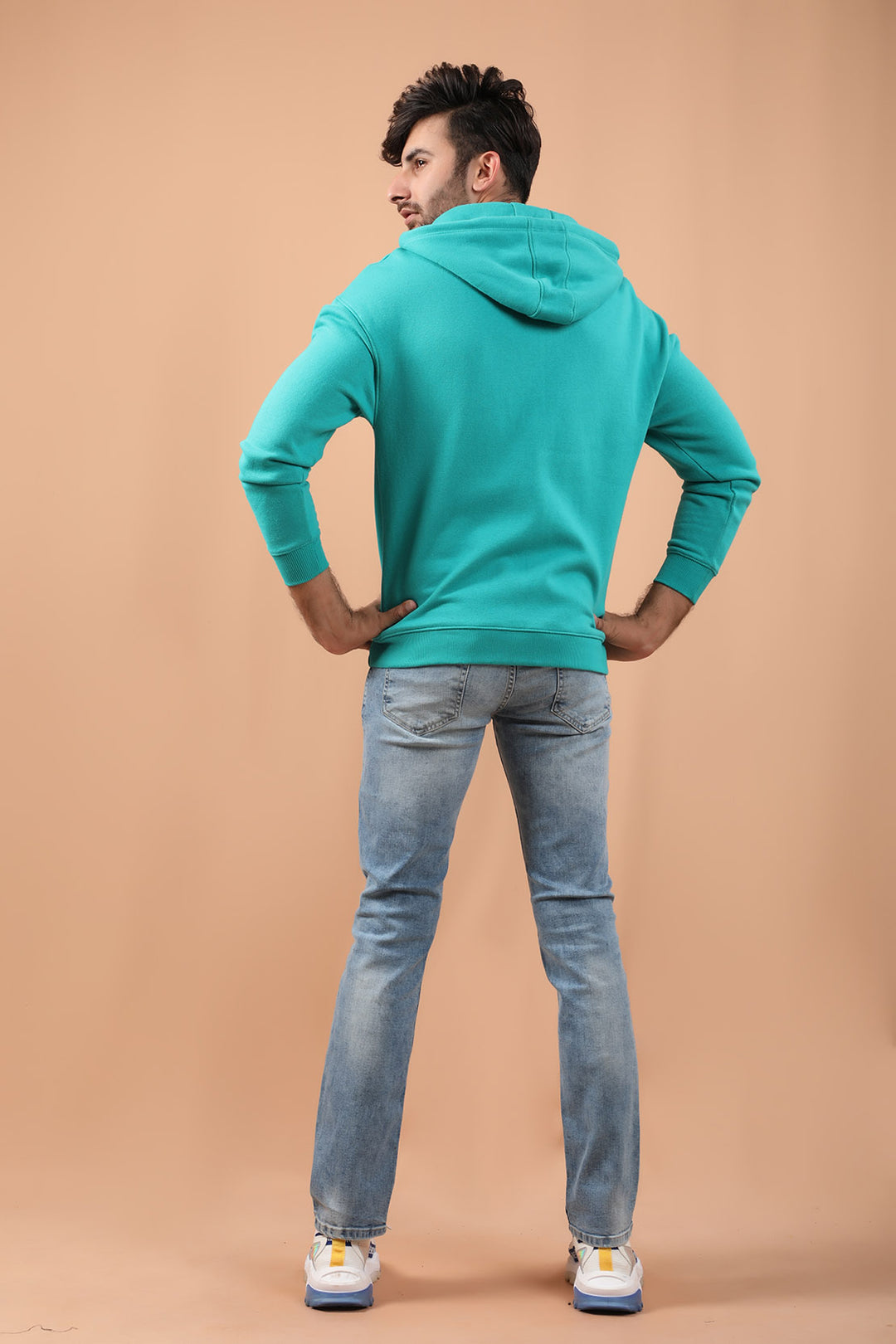 Basic Hoodie Teal (7231947309207)