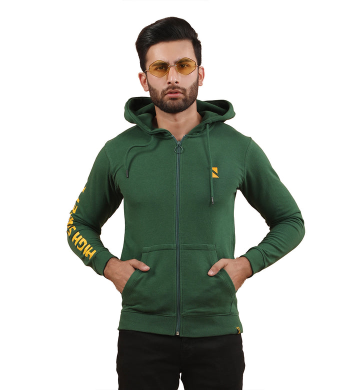 Varsity Hoodie Green