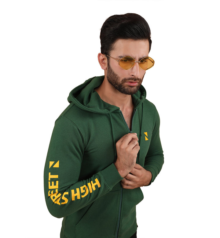 Varsity Hoodie Green