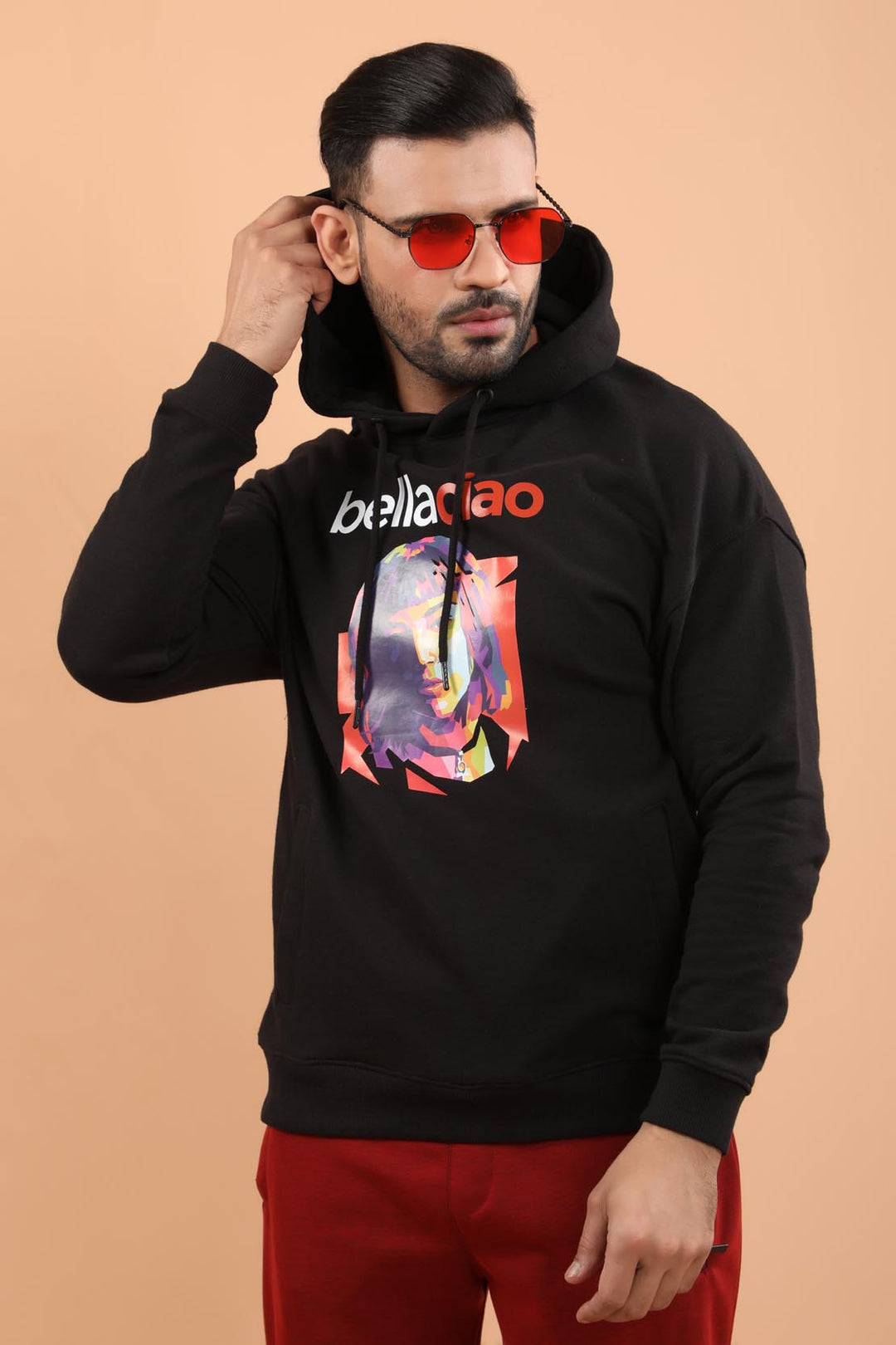 Graphic Hoodie Black (7268401447063)