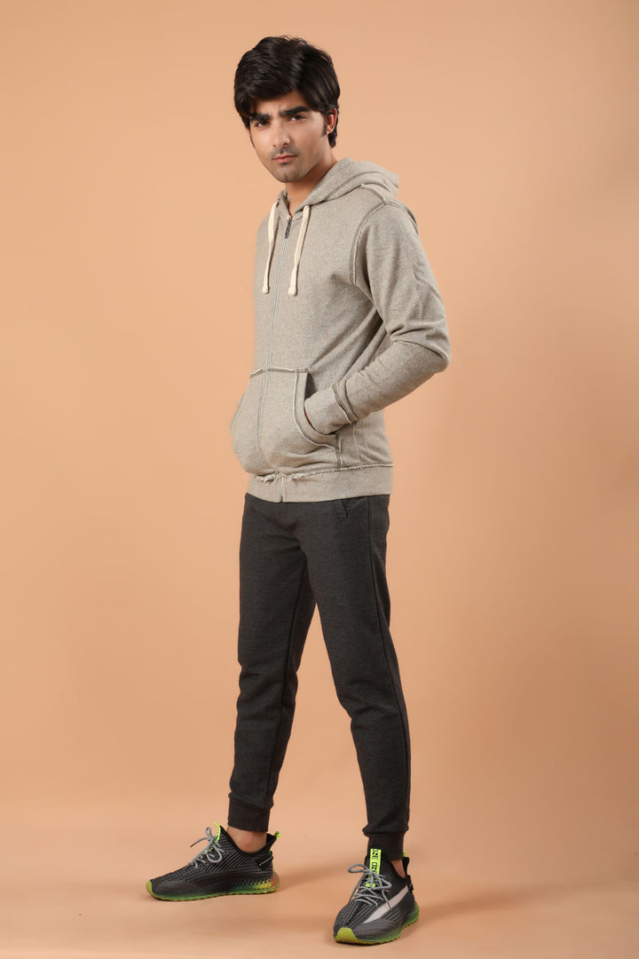 Textured Hoodie Grey (7246865105047)