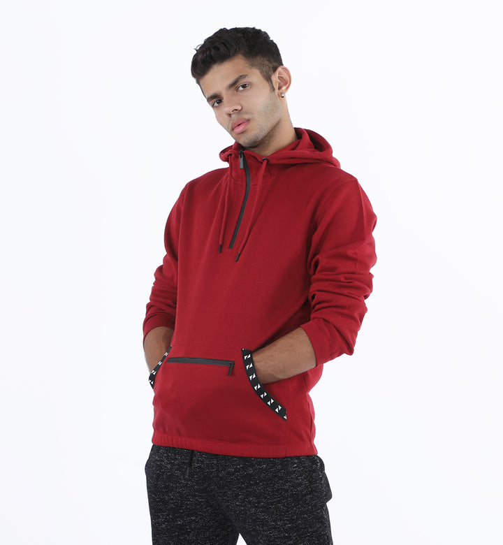 Space Hoodie Maroon