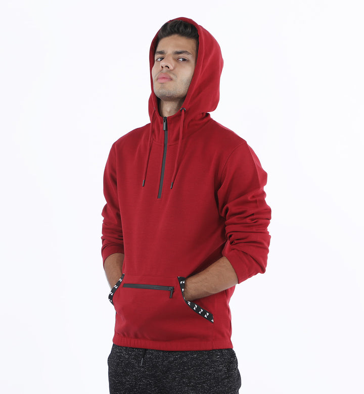 Space Hoodie Maroon