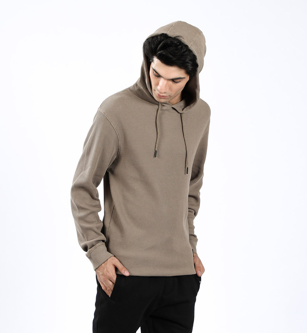 Thermal Hoodie Grey