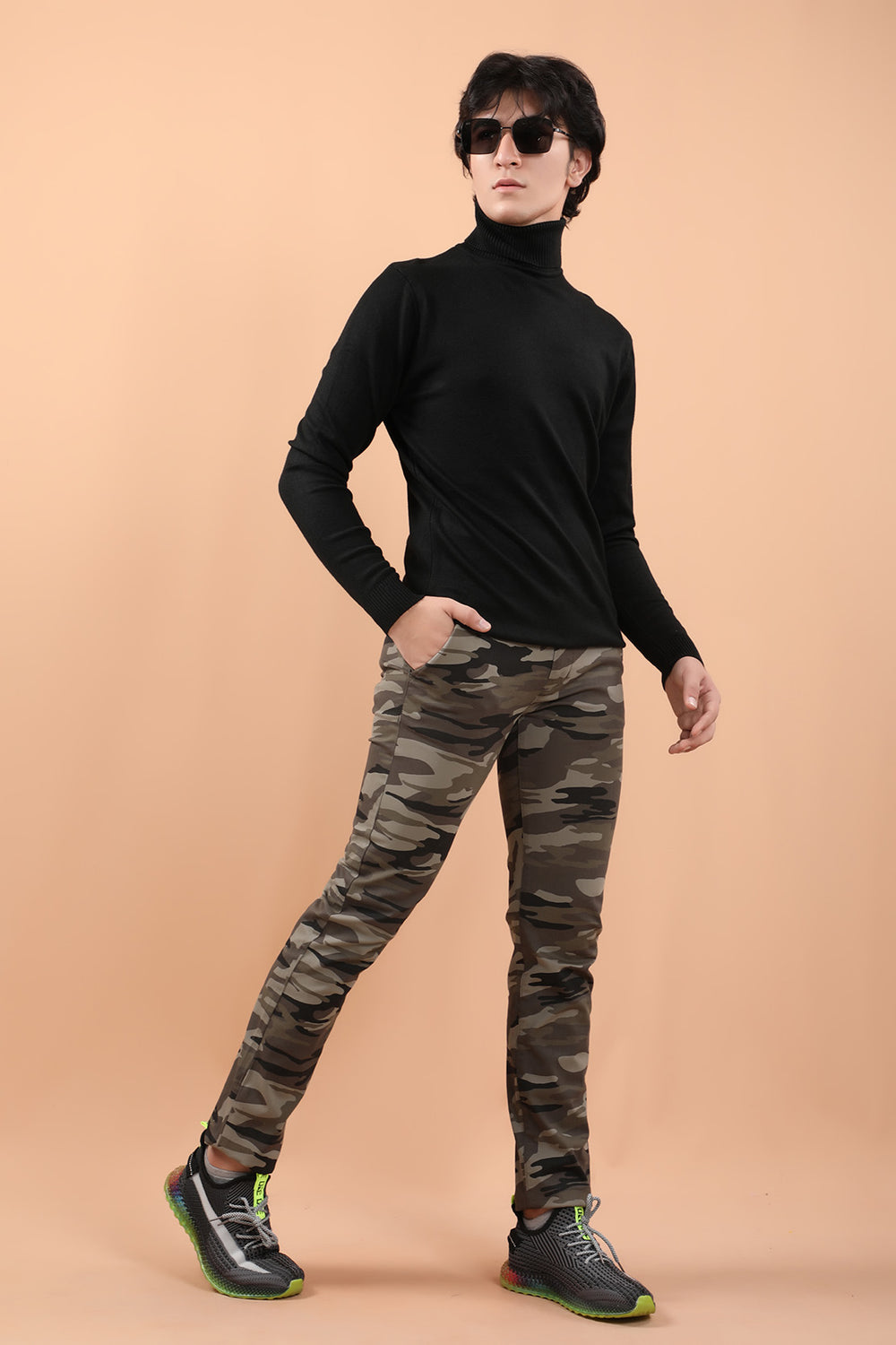 High Neck Sweater Black (7233511620759)