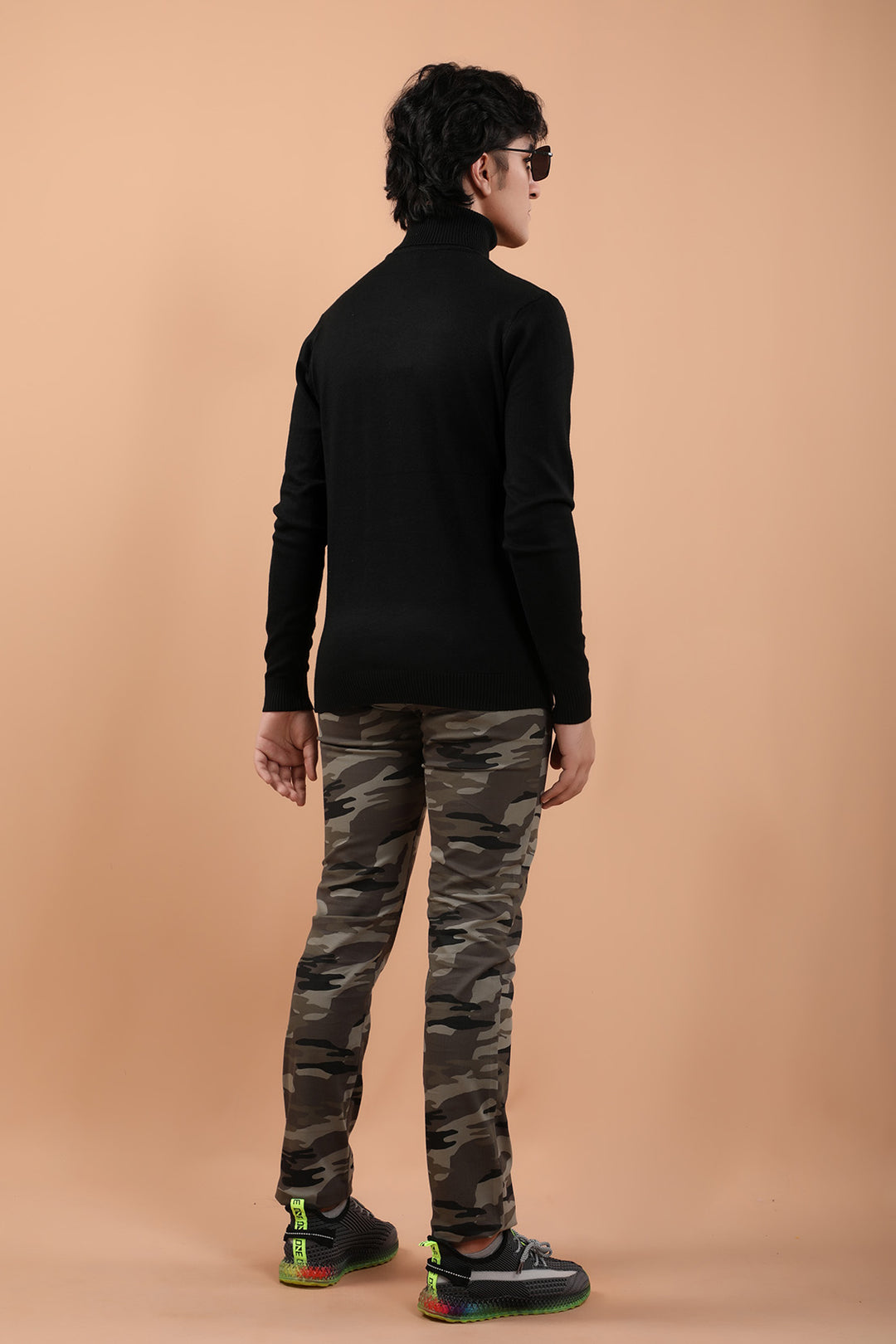 High Neck Sweater Black (7233511620759)