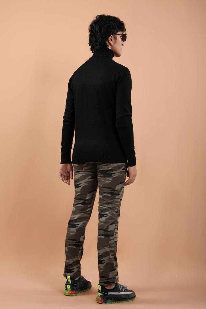 High Neck Sweater Black (7233511620759)