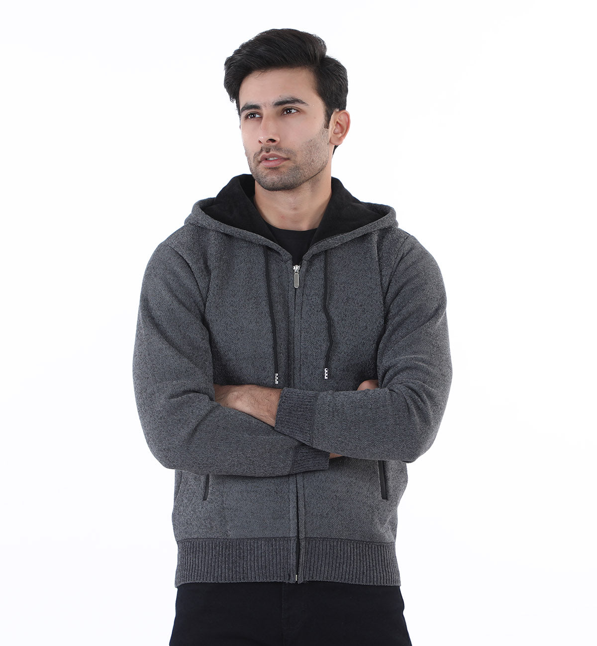 Hooded Sweater Grey