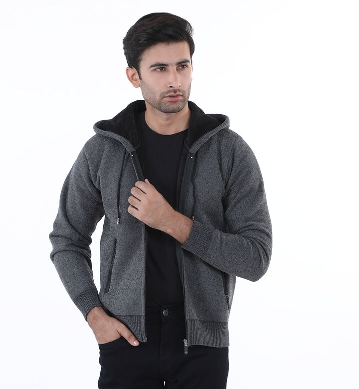 Hooded Sweater Grey