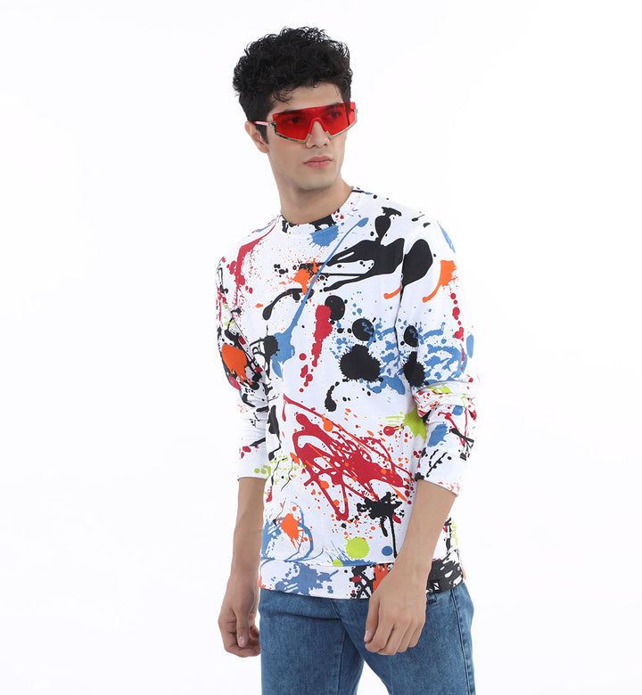 Splatter Sweatshirt Multi