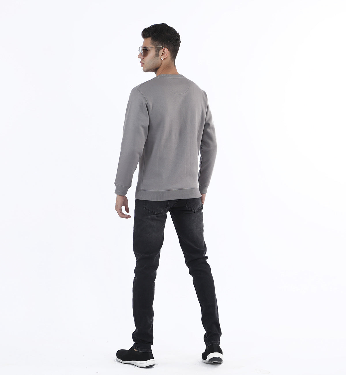 Pocketed Sweatshirt Grey