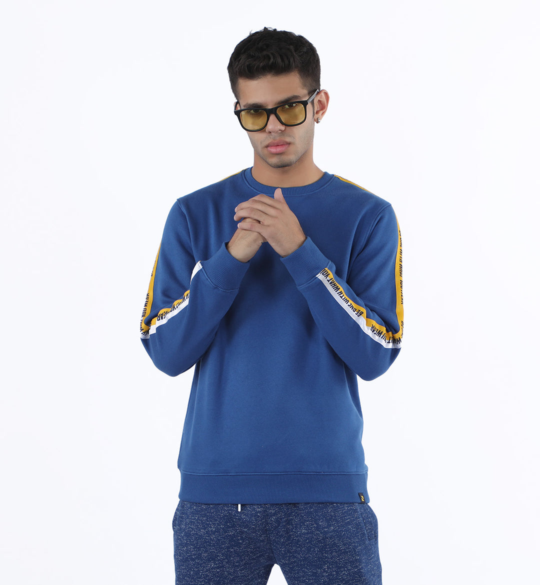 Tape Sweatshirt Navy