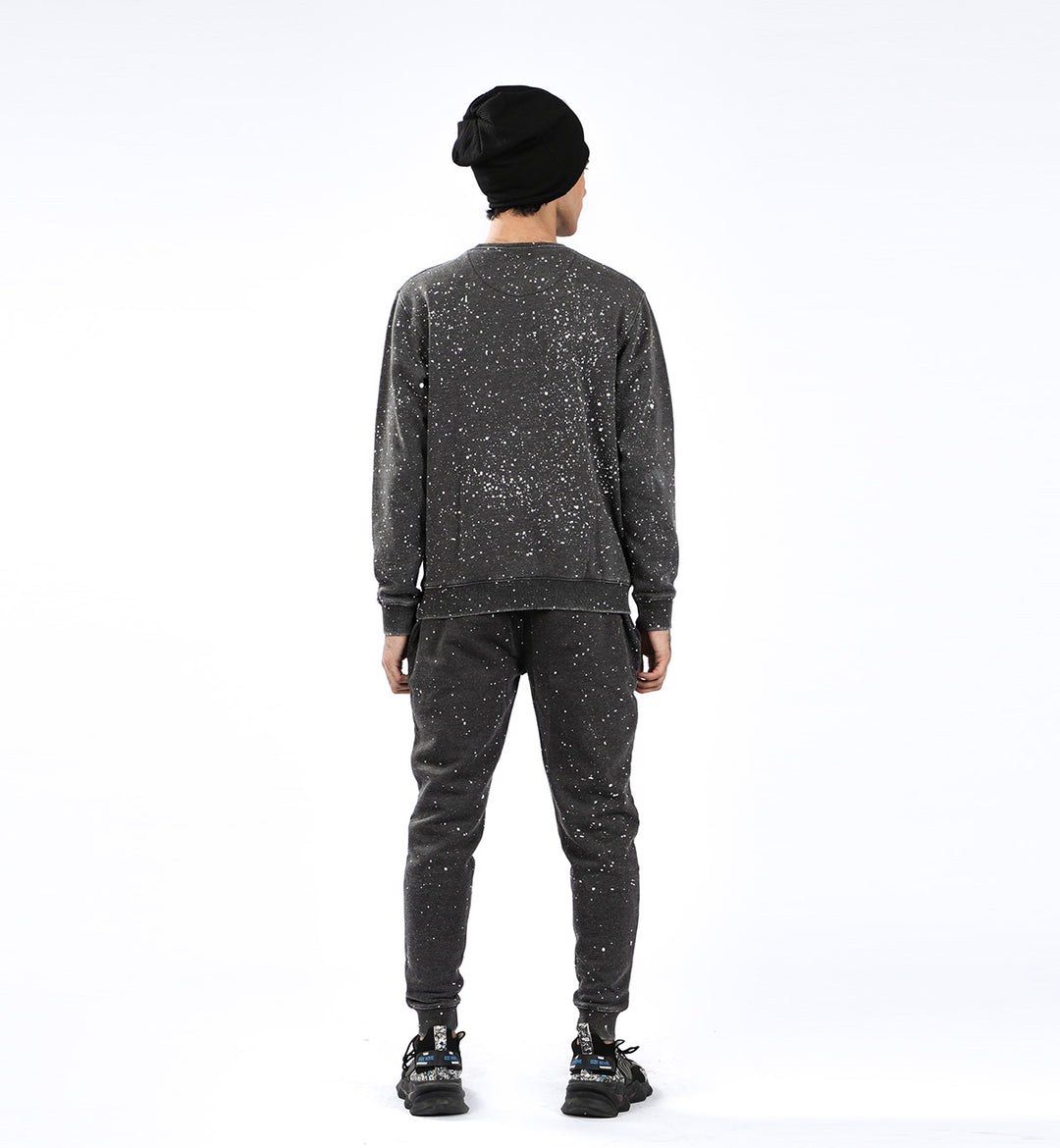 Splatter Sweatshirt Grey