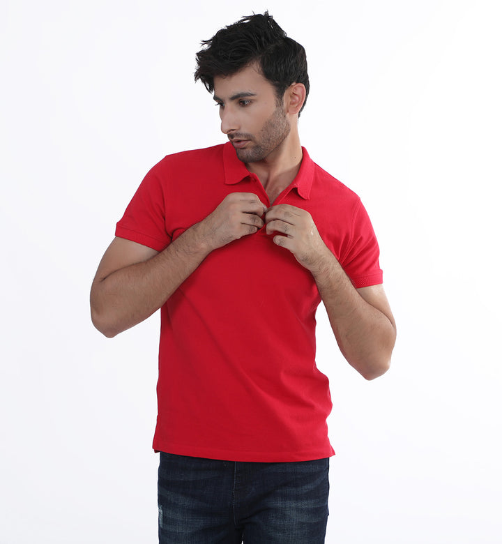Basic Polo Red