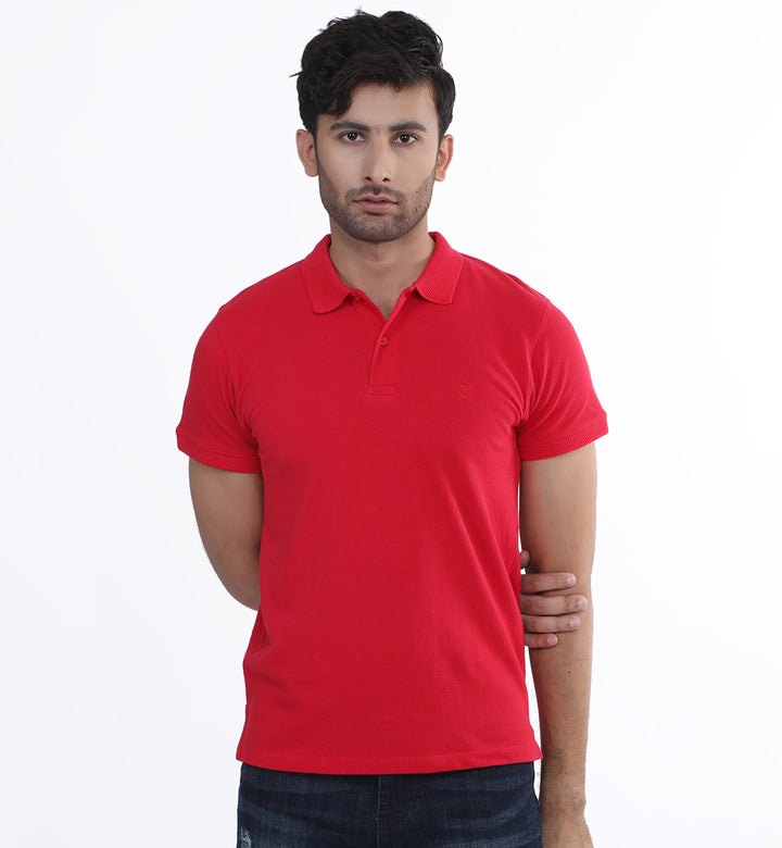 Basic Polo Red