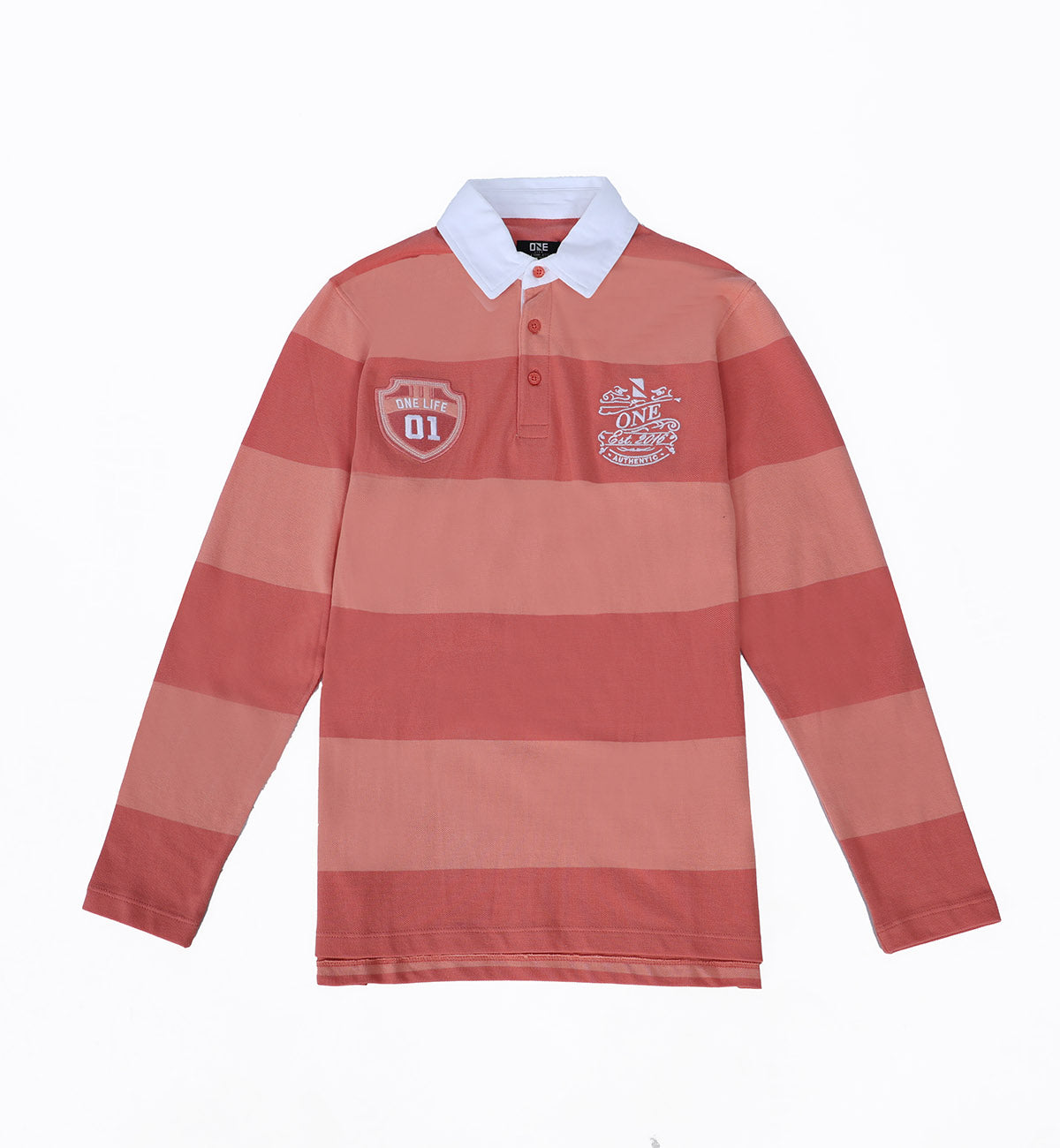 Rugby Polo Pink