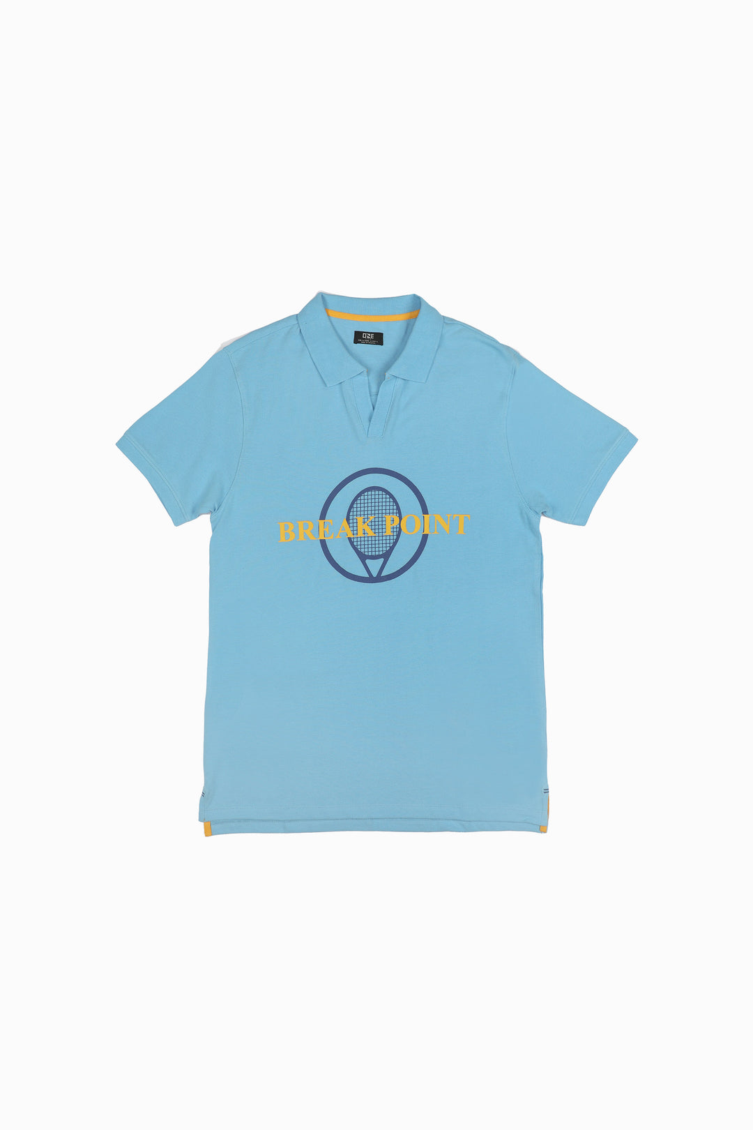 Graphic Polo Blue