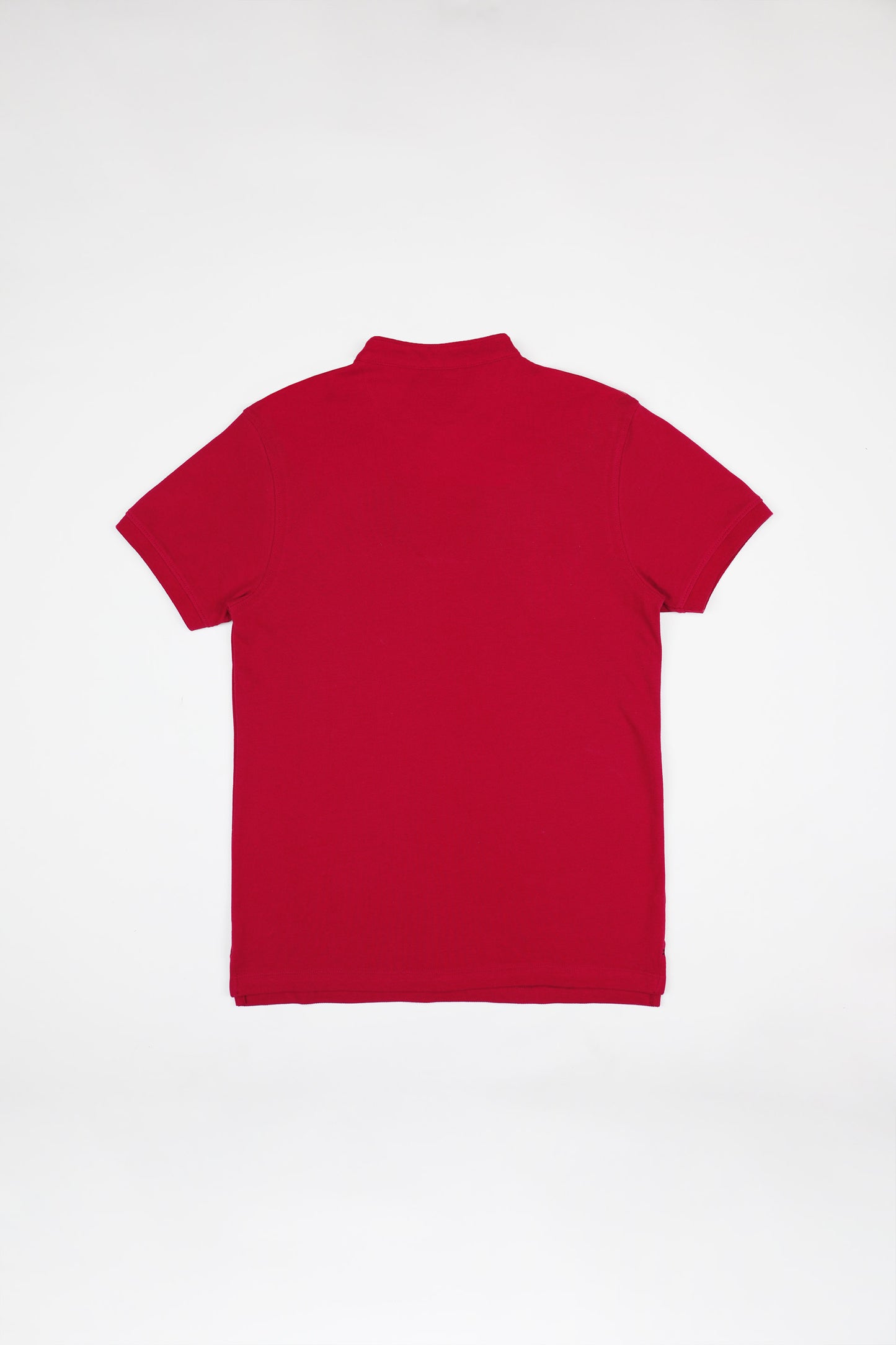 Ban Collar Polo Plum