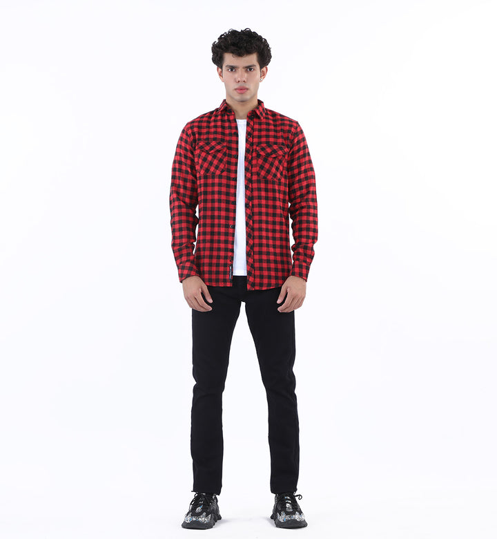 Flannel Shirt Red/Black