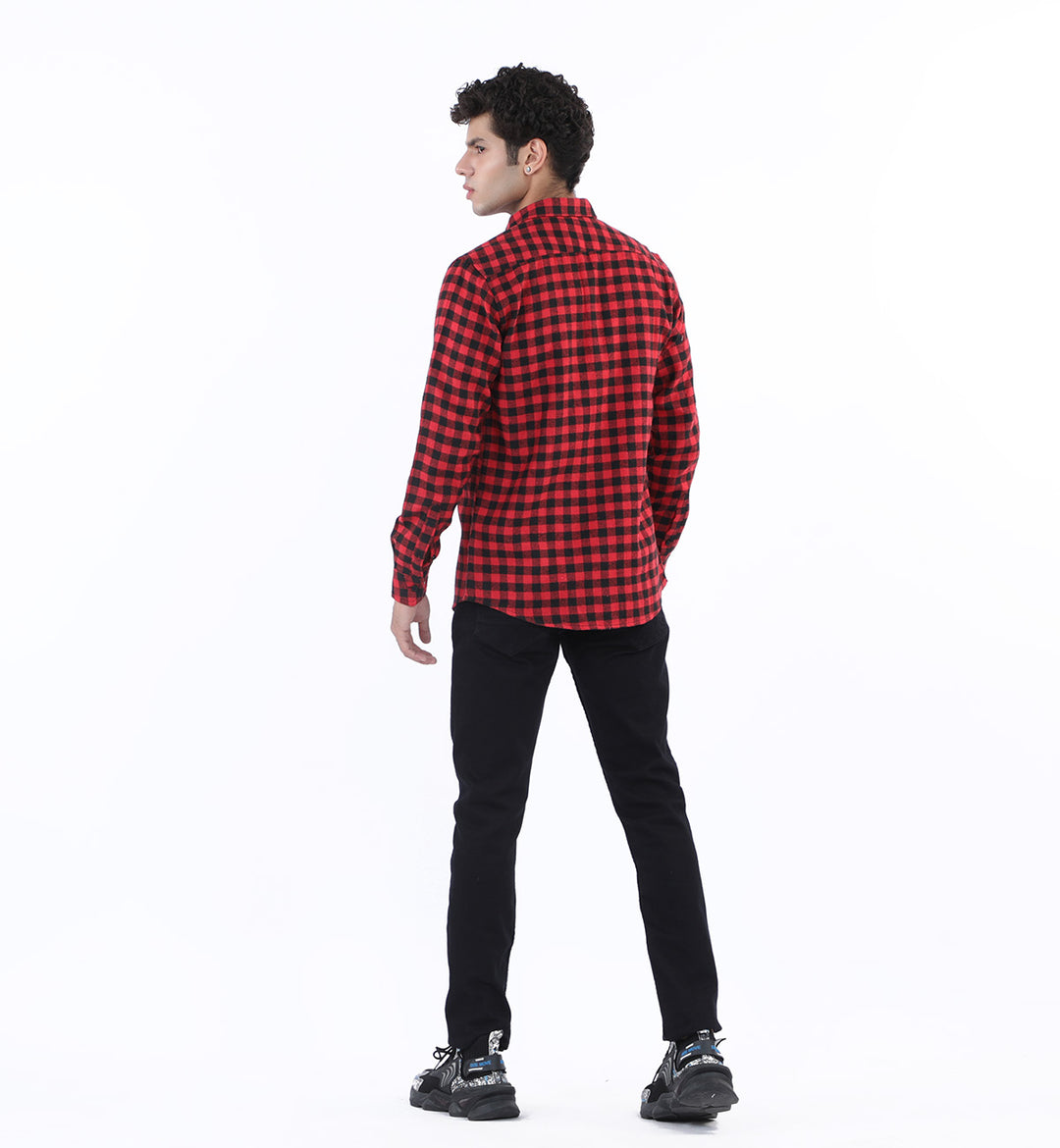 Flannel Shirt Red/Black