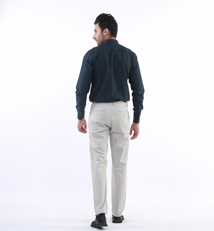 Textured Shirt Dark Blue