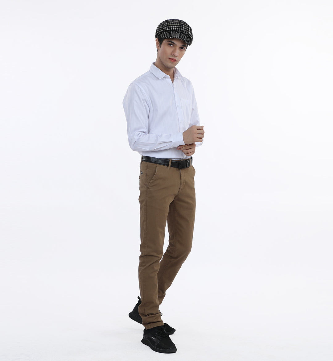 Striped Shirt White