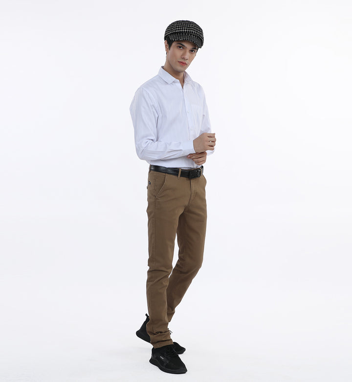 Striped Shirt White