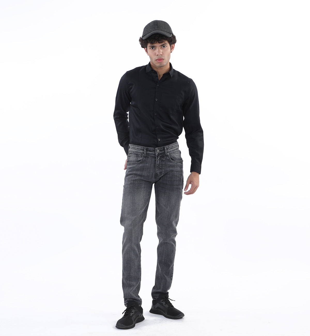 Striped Shirt Black