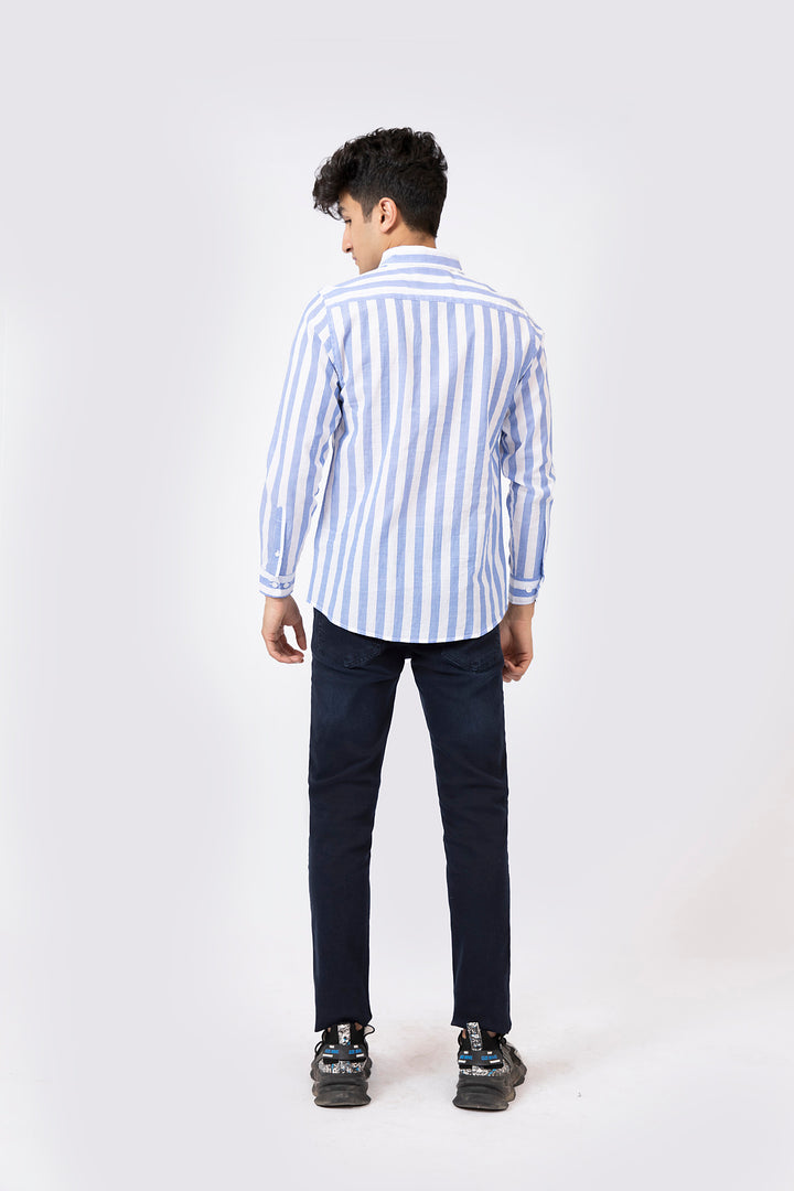 Stripe Shirt Blue/White