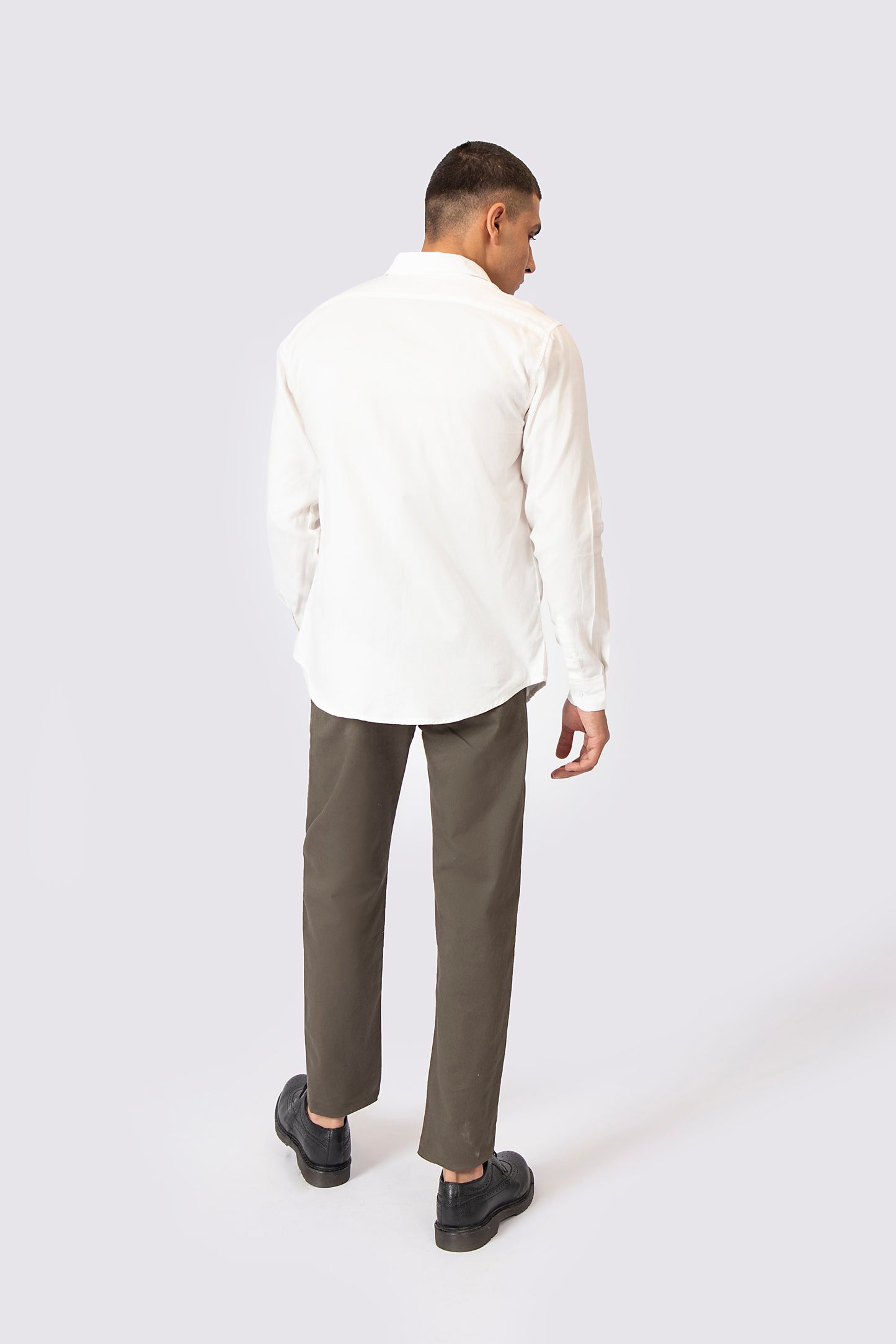 Solid Shirt White