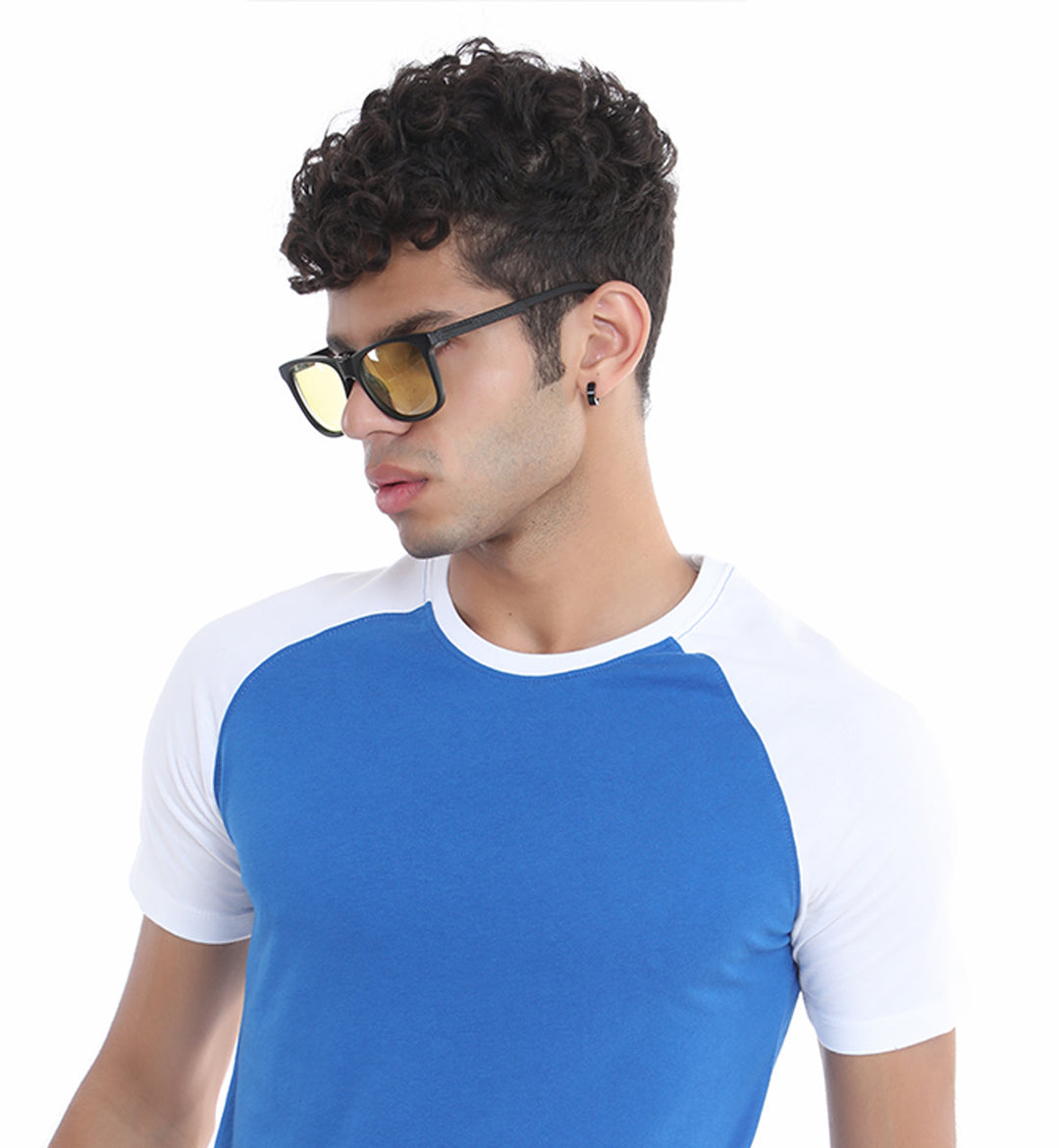 Raglan Tee Blue/White (7584610582679)