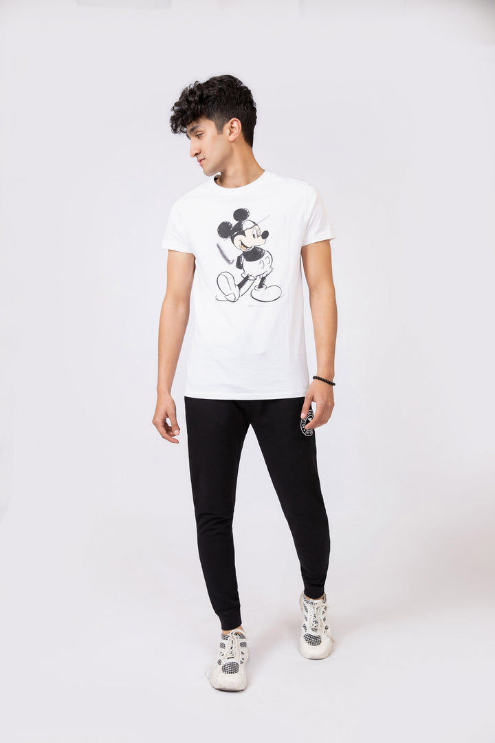 Mickey Tee White