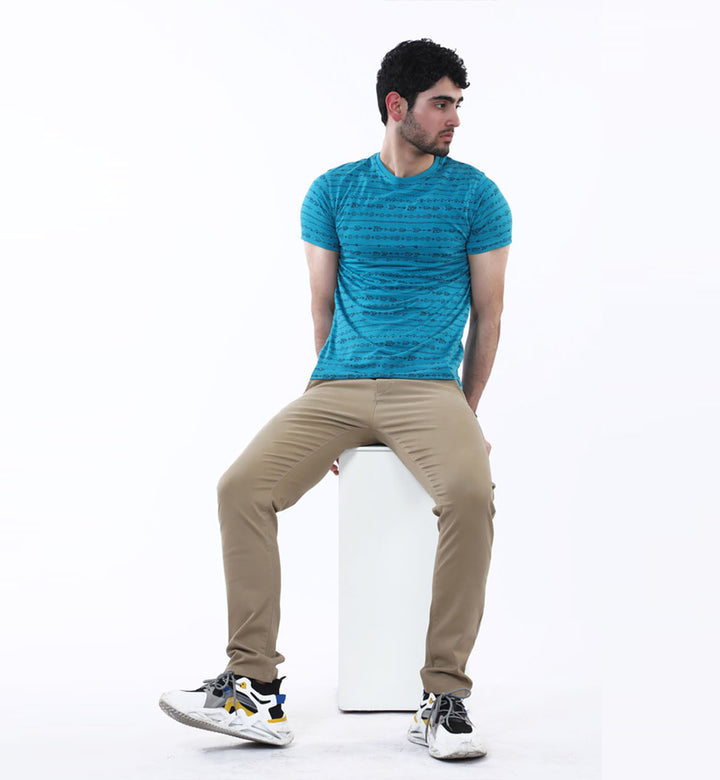 Printed Tee Blue (7464767553687)