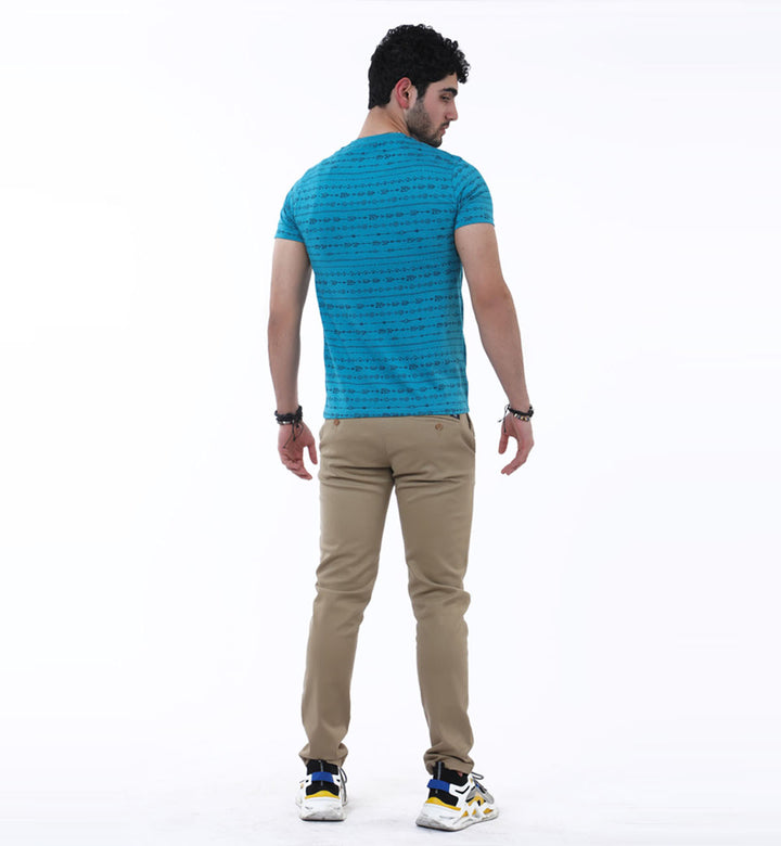 Printed Tee Blue (7464767553687)