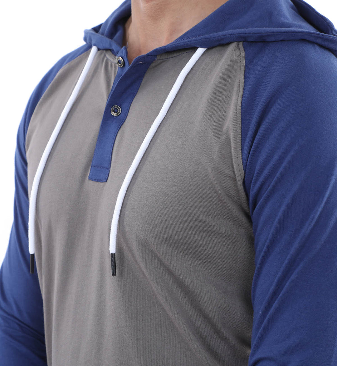 Hooded Tee Grey