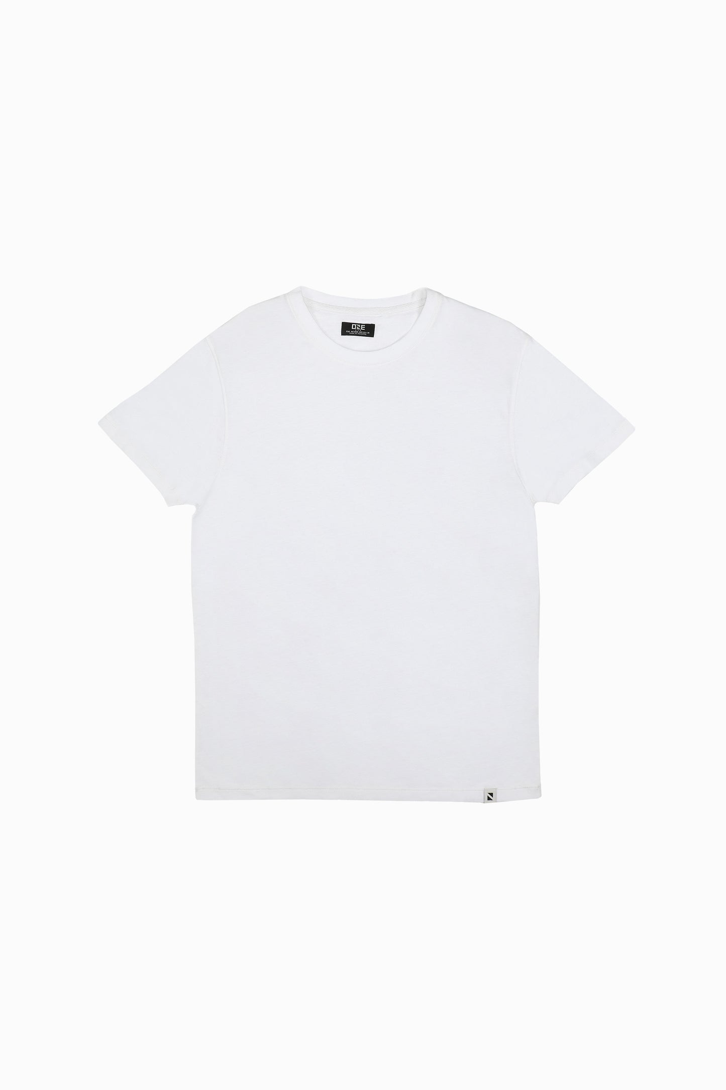 Crew Neck Tee White