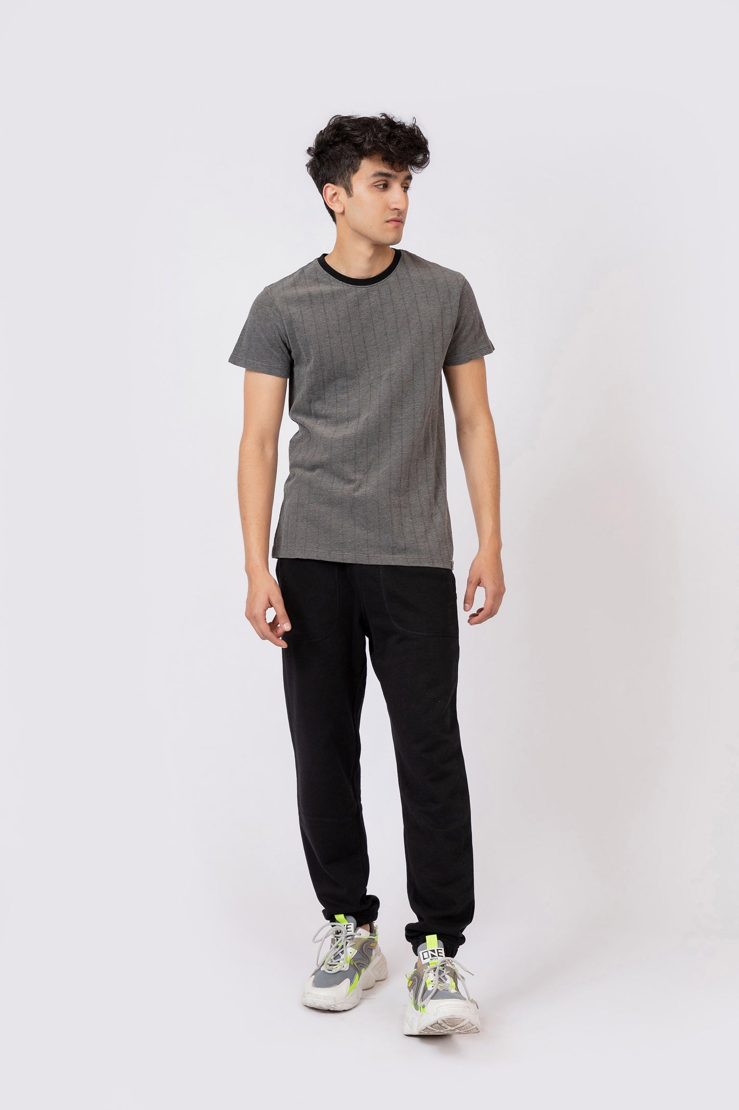 Textured Tee Grey