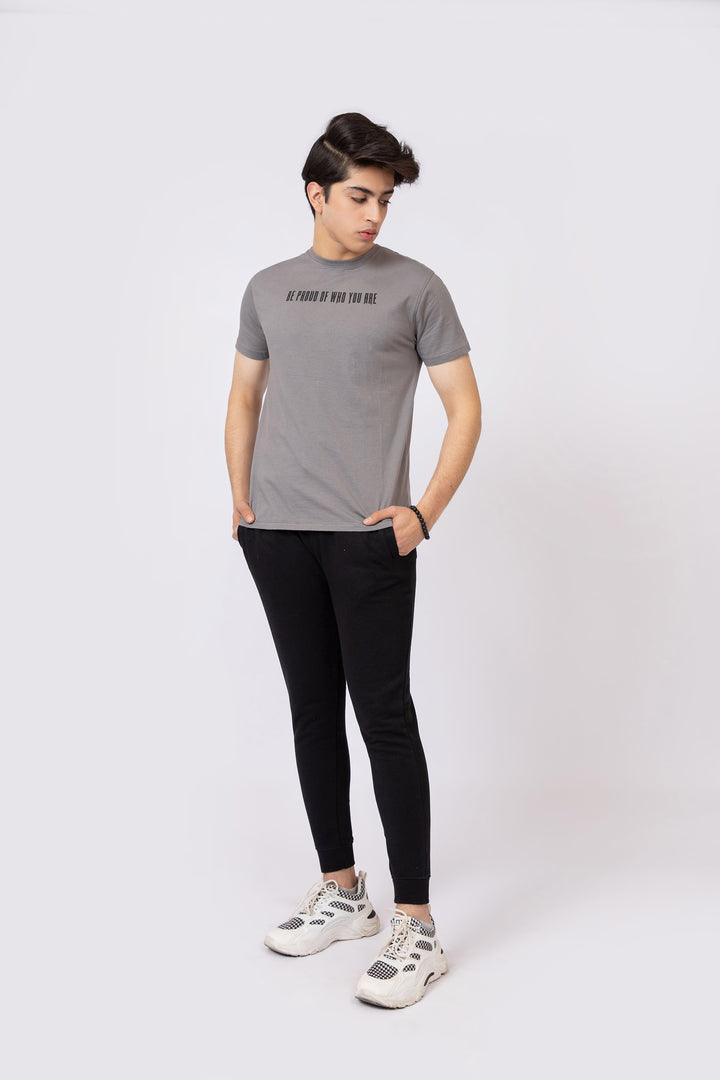 Graphic Tee Grey