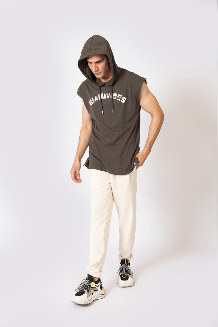 Hooded Tee Grey