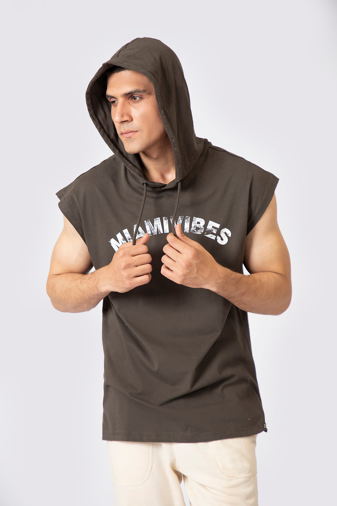 Hooded Tee Grey