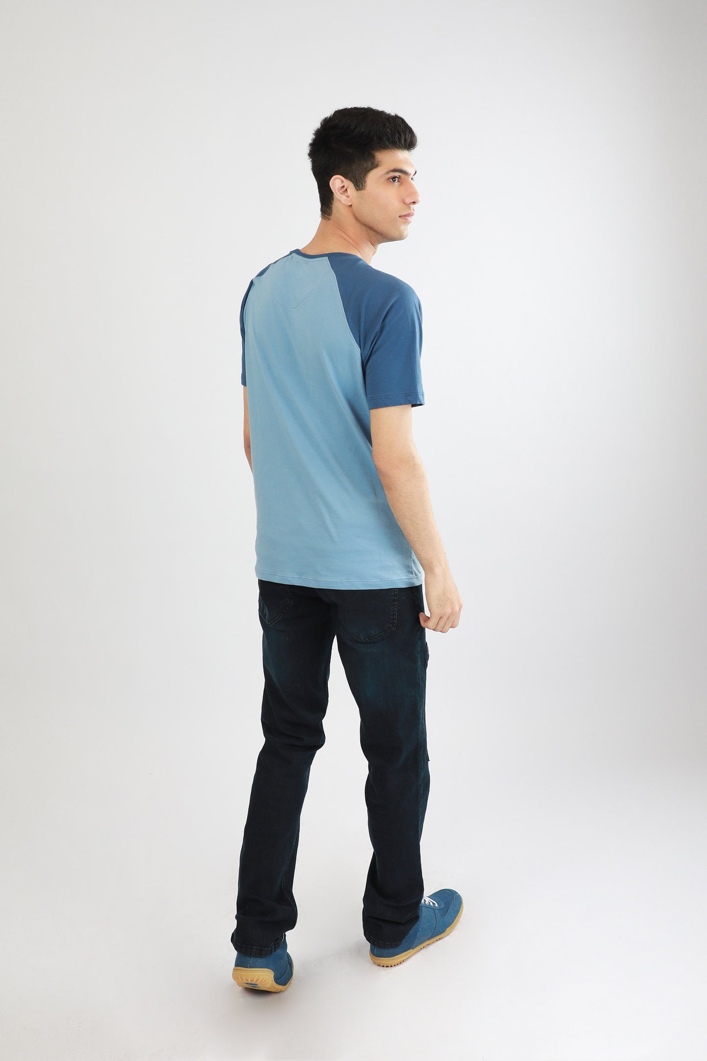 Raglan Tee Blue
