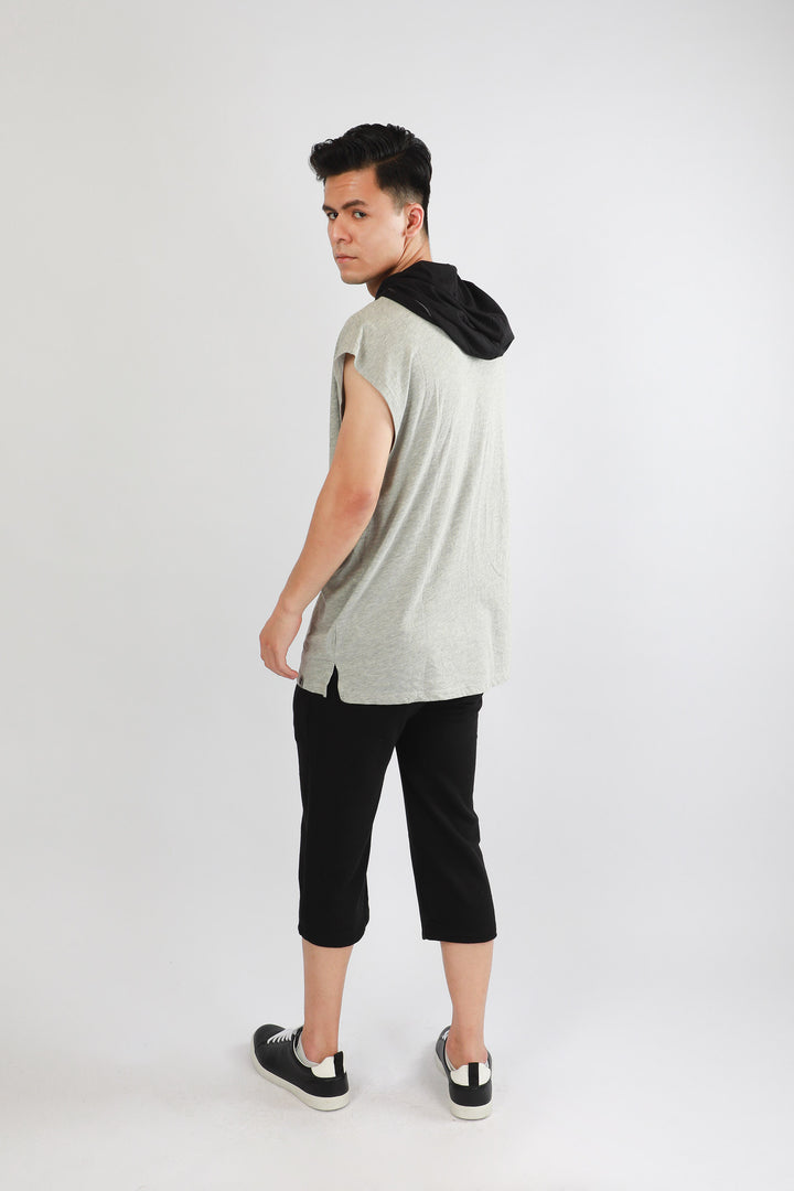 Hooded Tee Grey