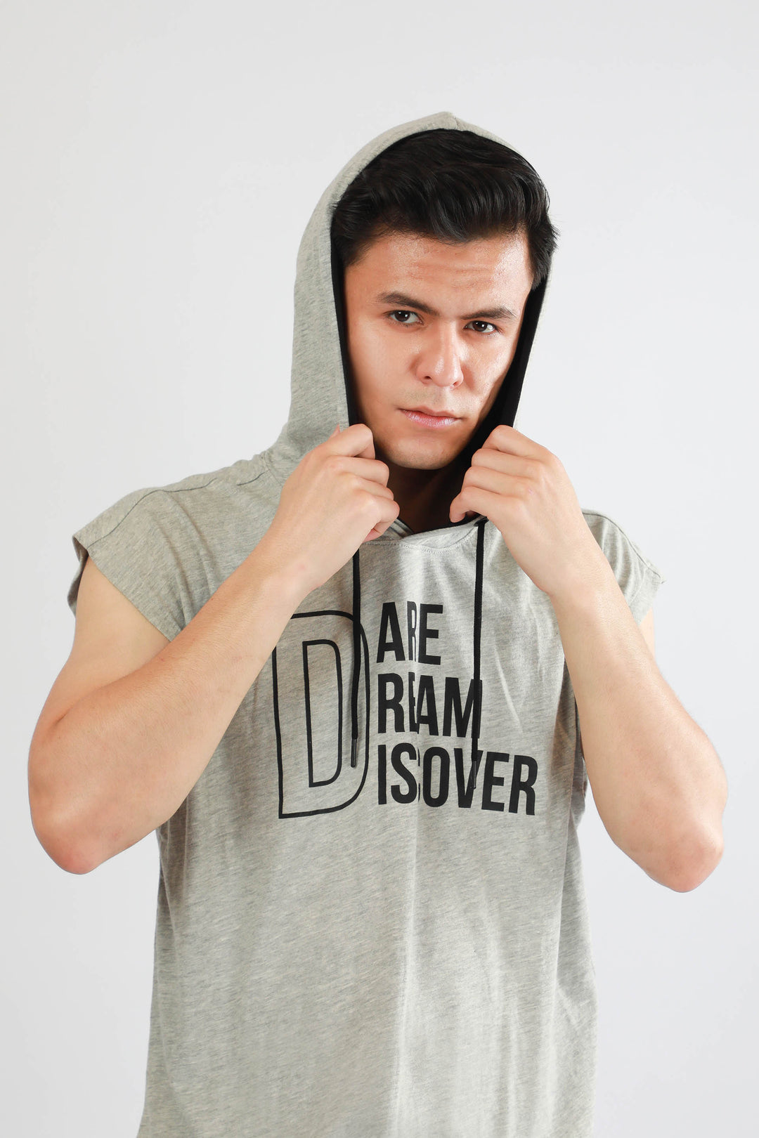 Hooded Tee Grey