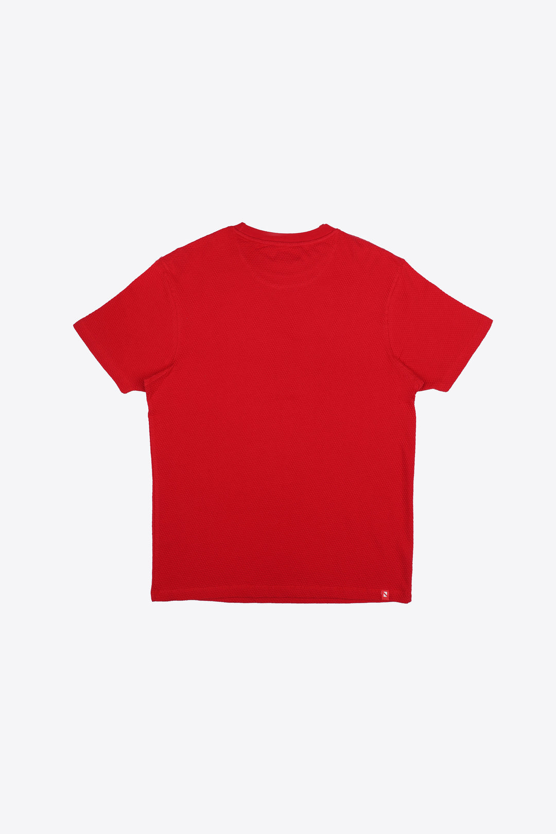 Textured Comfort Tee Red