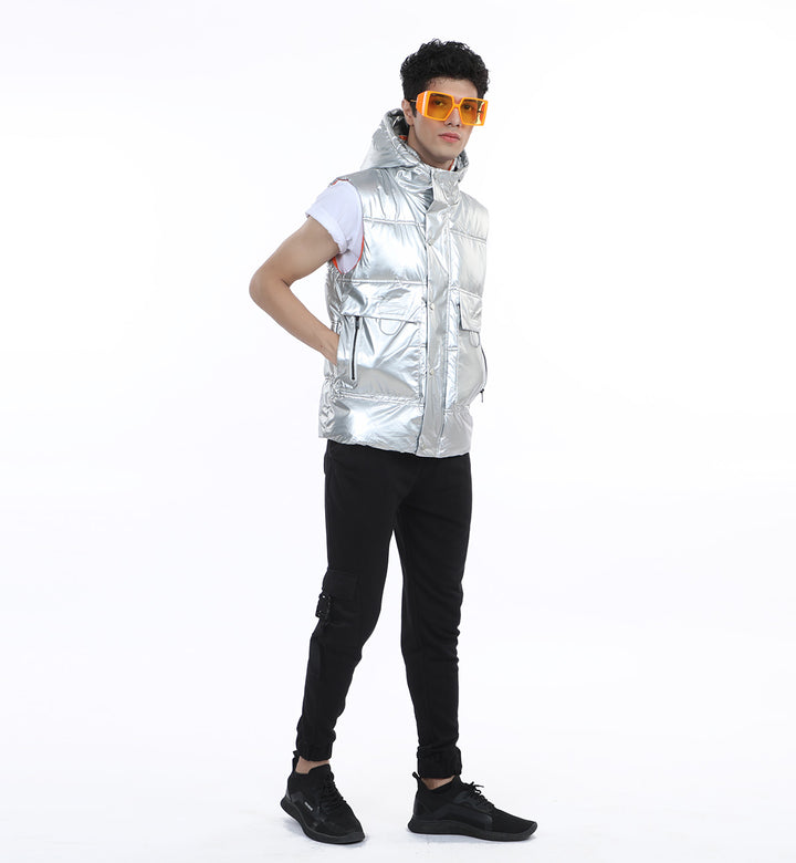 Puffer Jacket Silver