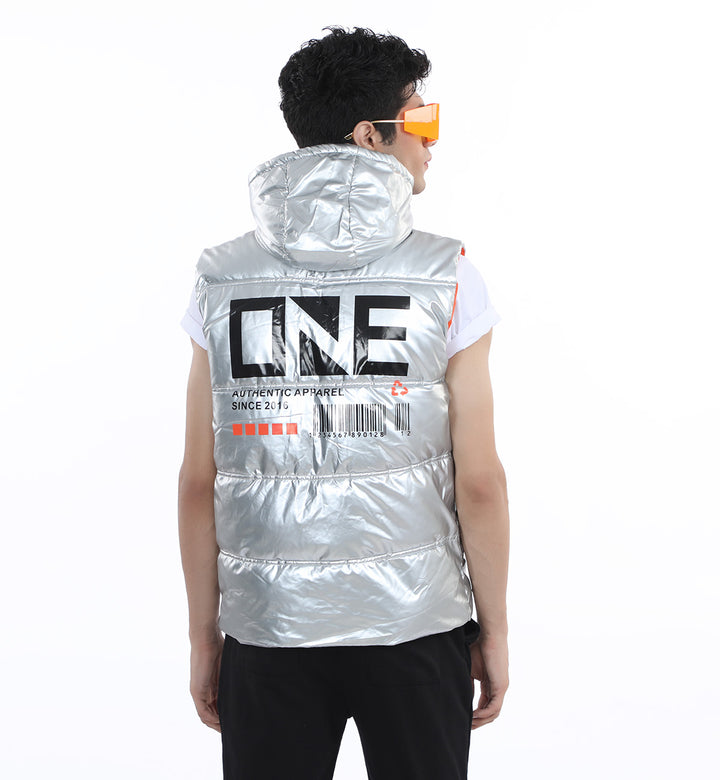 Puffer Jacket Silver