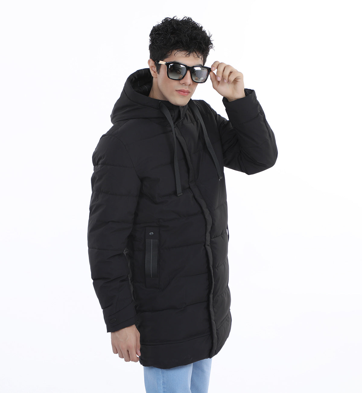 Long Puffer Black