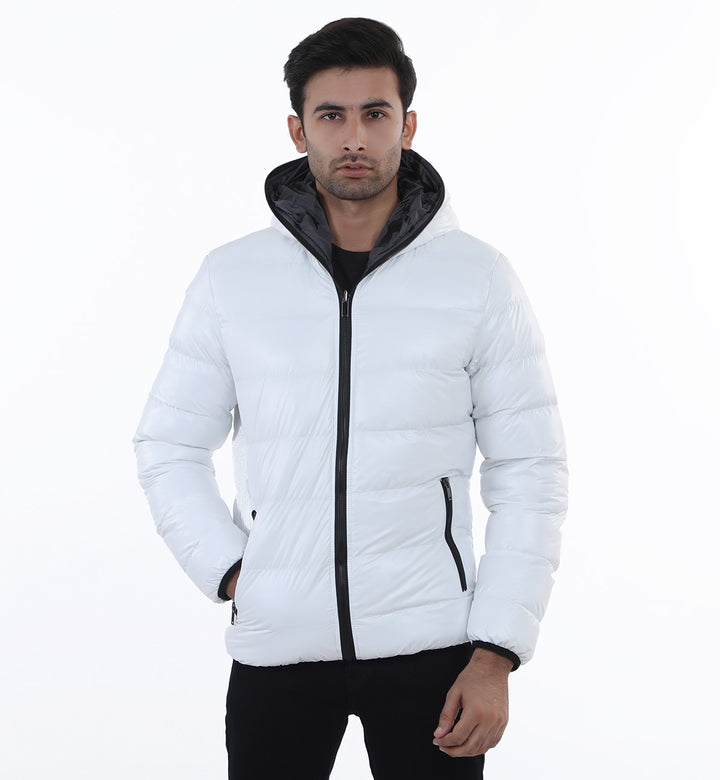 Convertible Hiker Jacket White/Grey