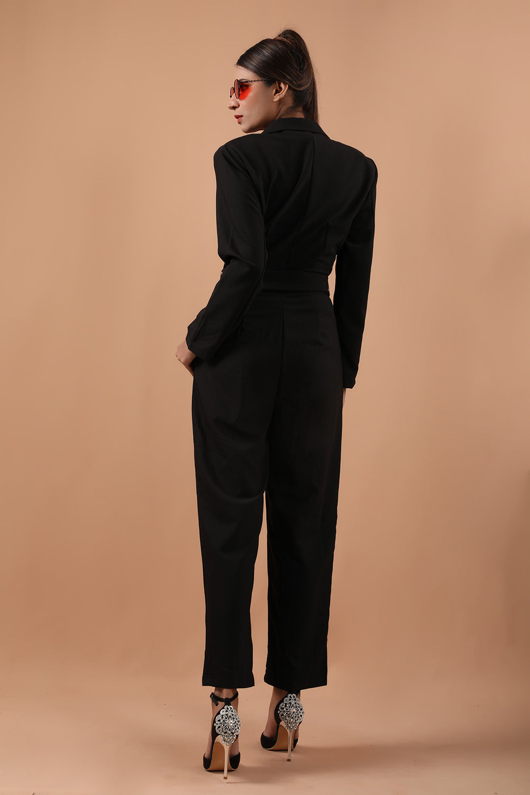 Tuxedo Jumpsuit Black (7281637818519)