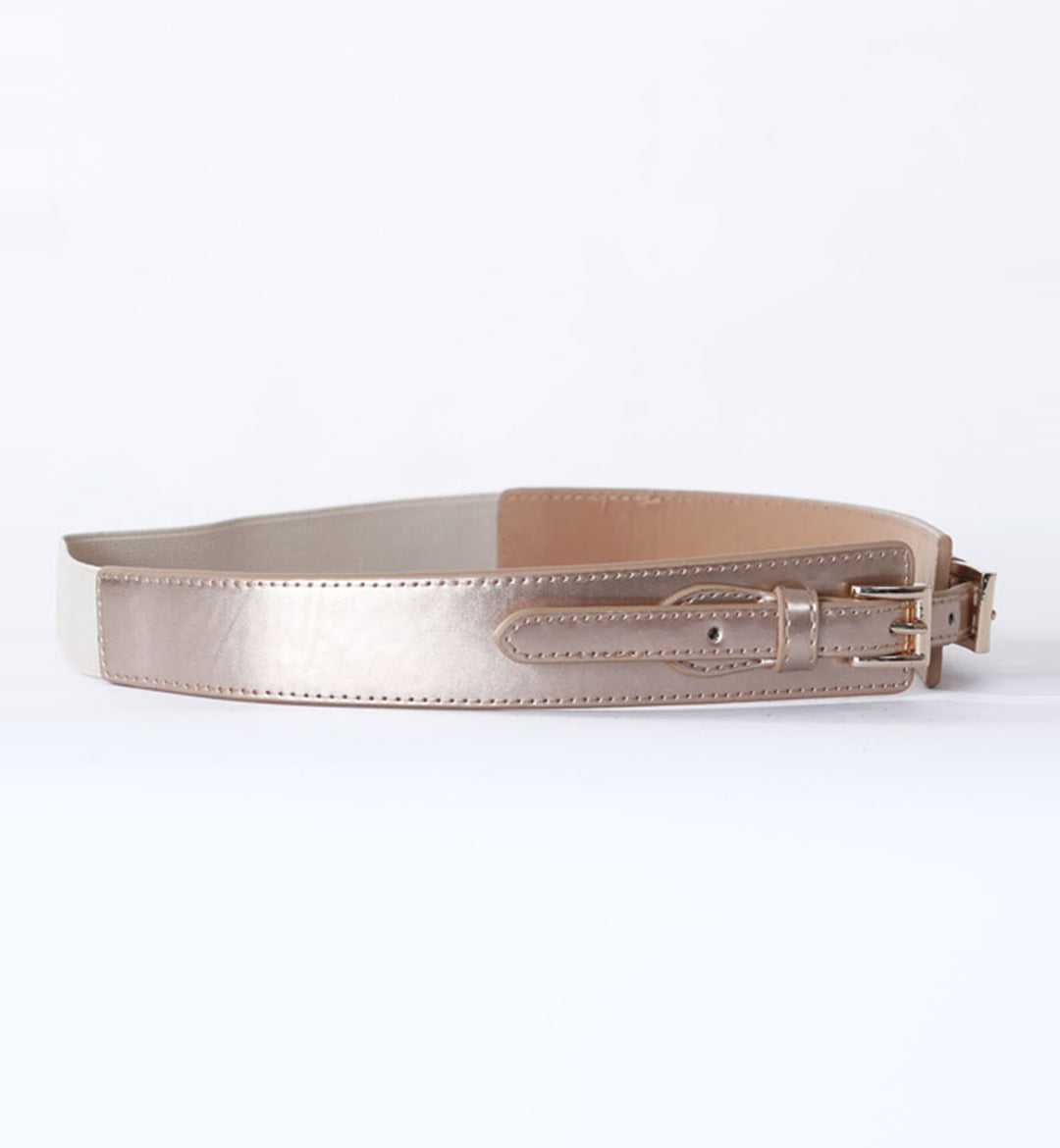 Elasticated Belt Gold (7468891799703)